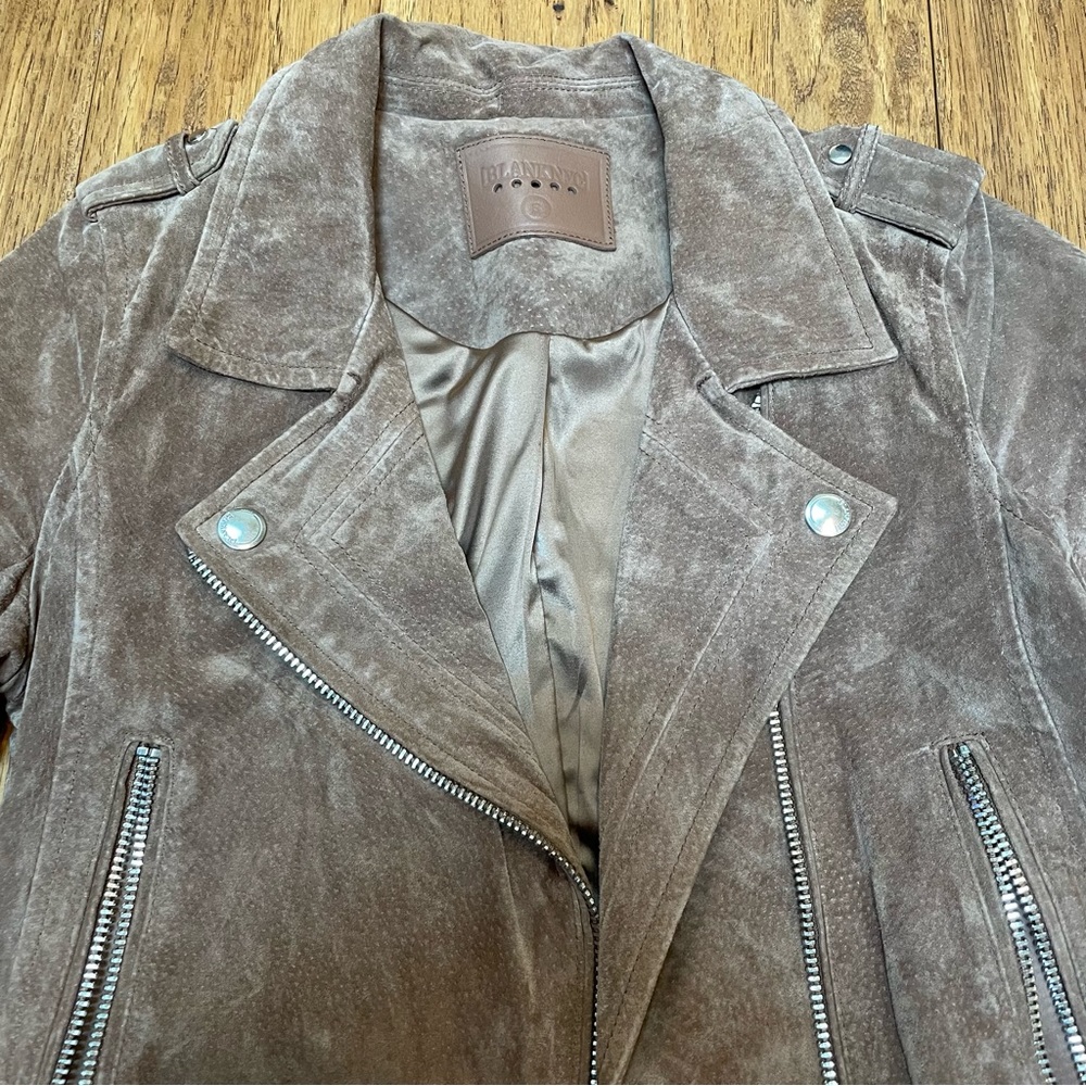 BLANKNYC Morning Suede Moto Jacket - Picture 3 of 5